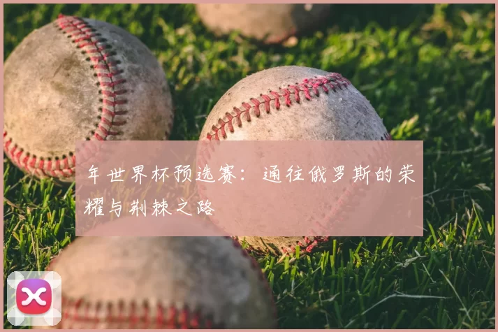 年世界杯预选赛：通往俄罗斯的荣耀与荆棘之路
