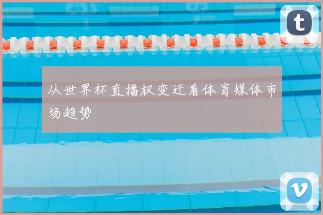 从世界杯直播权变迁看体育媒体市场趋势