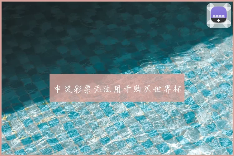中奖彩票无法用于购买世界杯