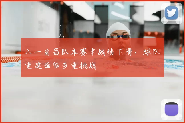 八一南昌队本赛季战绩下滑，球队重建面临多重挑战