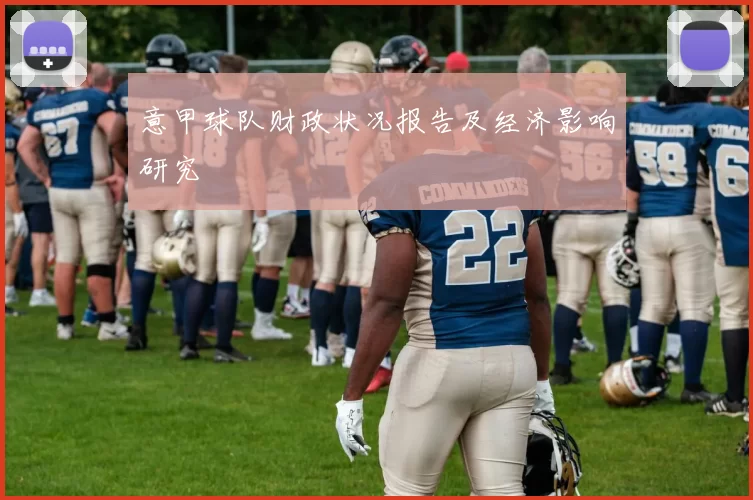 意甲球队财政状况报告及经济影响研究